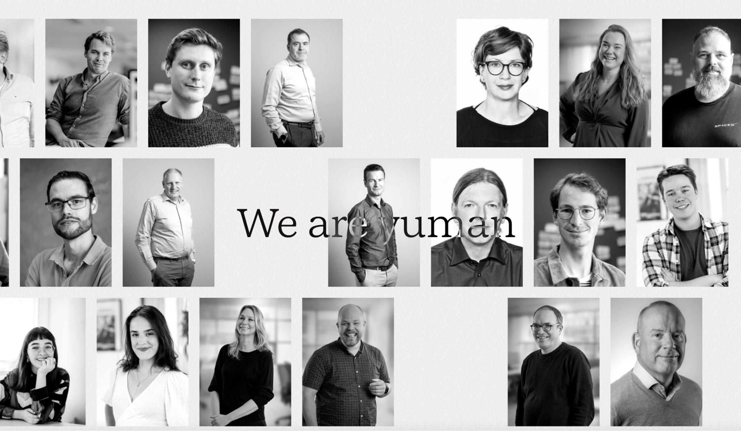 We are human